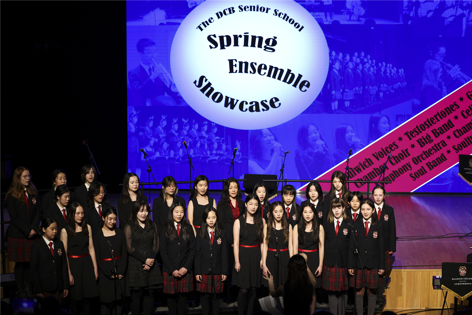 Senior School Choir singing