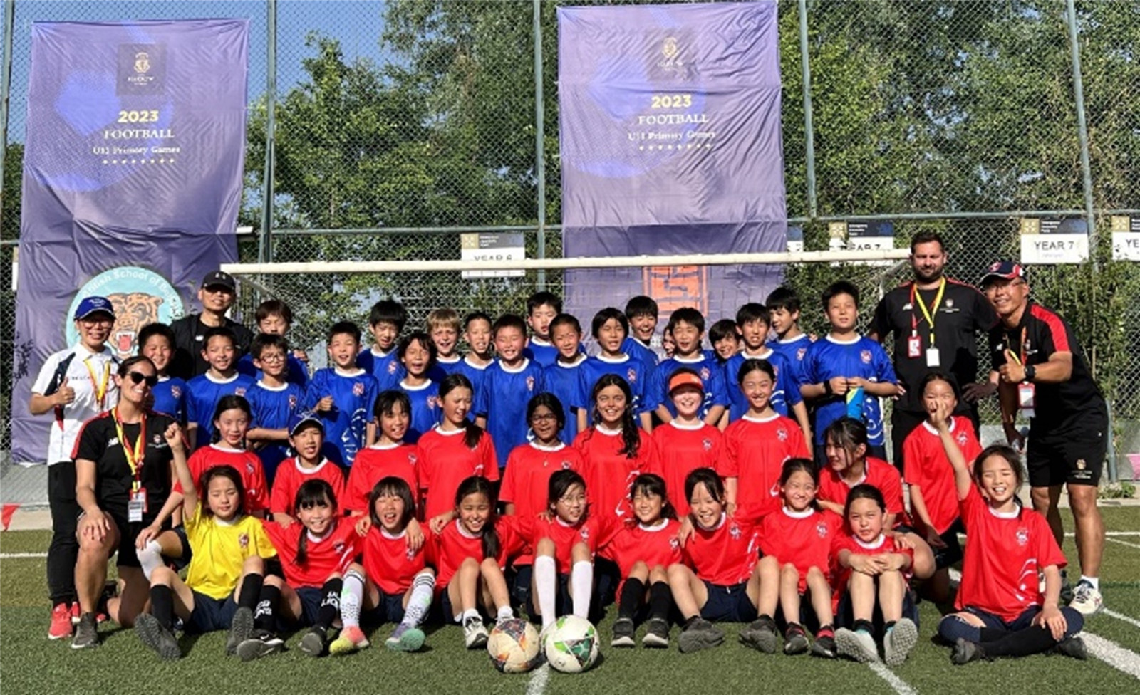 DCB’s representatives at Federation of British International Schools in Asia (FOBISIA) Games