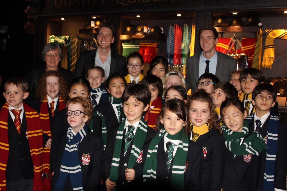 Dulwich Pudong students meet with Harry Potter actors