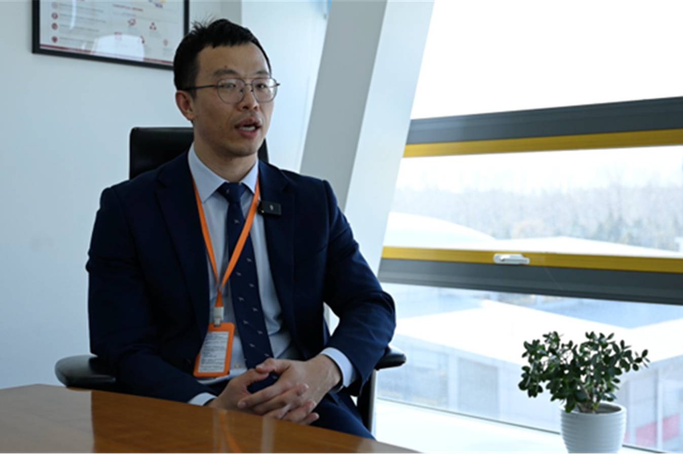 Mr An Zheng Wei, a Senior Investment Officer at the Asian InfrastructureInvestment Bank (AIIB) 