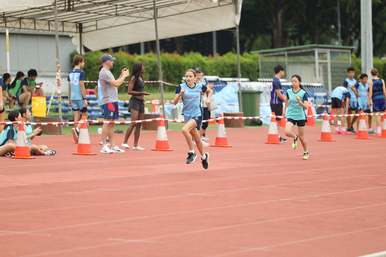 Dulwich College Beijing students at Dulwich Olympiad 2024 in Singapore