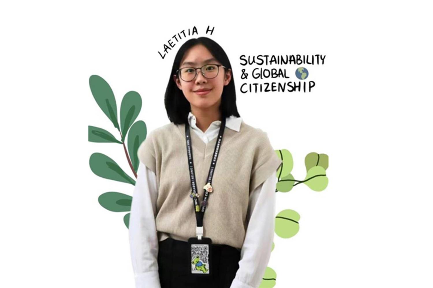 可持续发展和全球公民学生代表：Laetitia H
