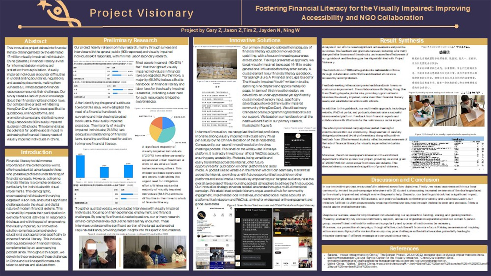 project visionary report