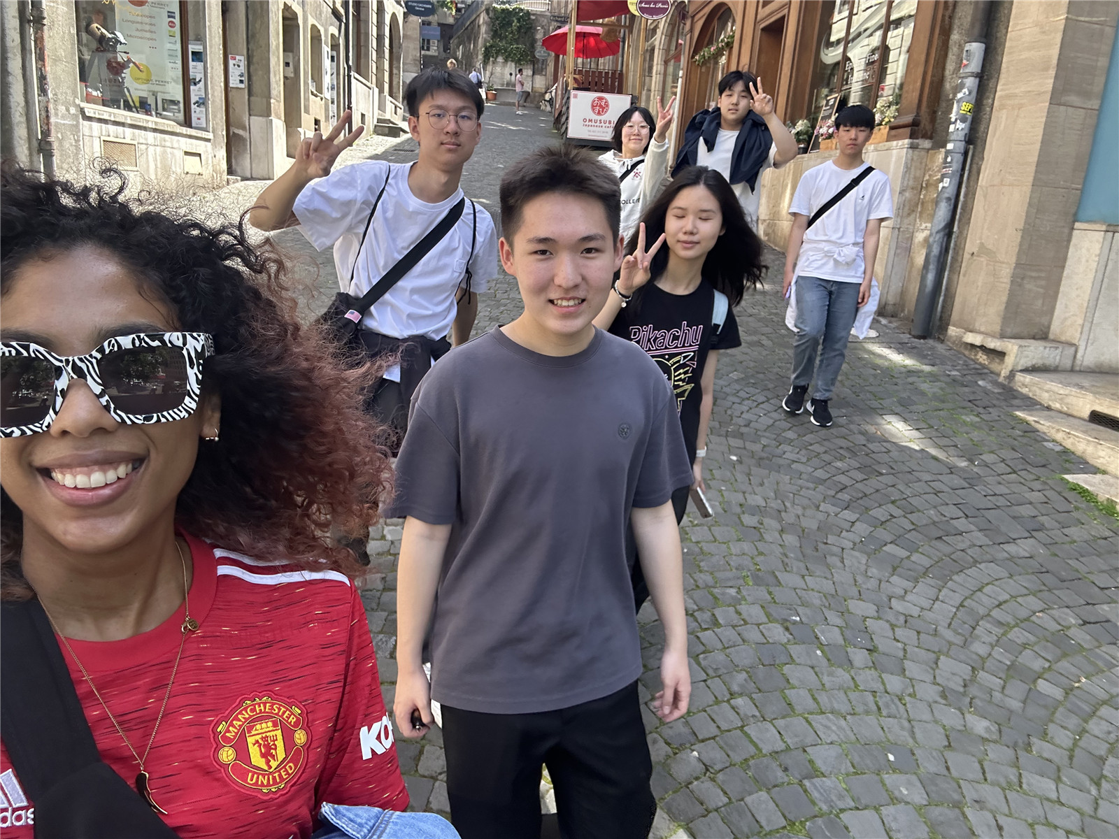 DCB students touring in Switzerland