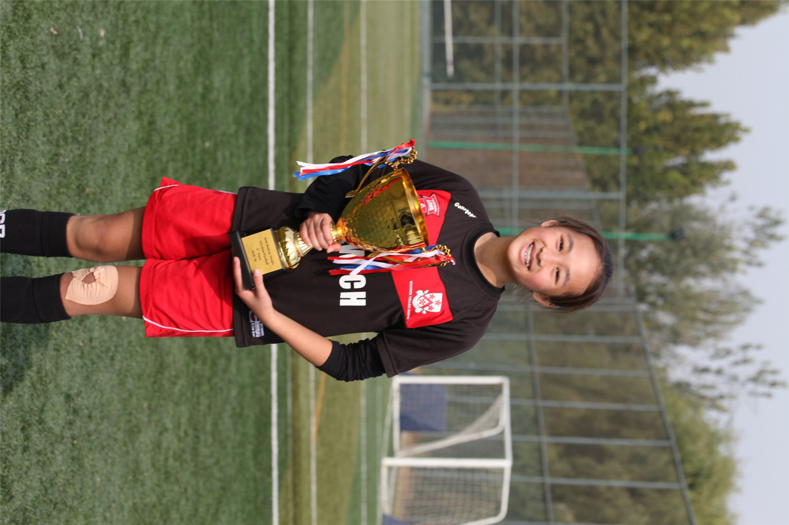 The team placed second at the 2018-2019 ISAC-Tianjin Football U13 Girls Football