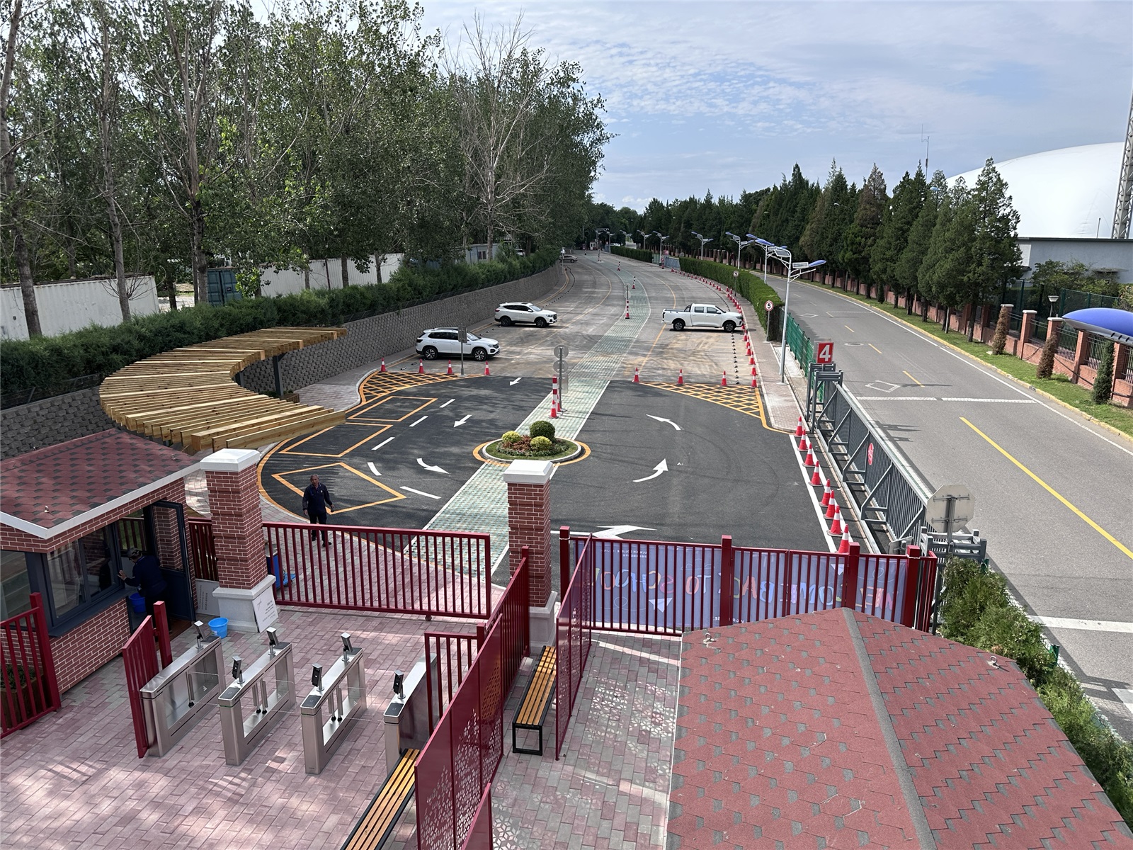 Revamped West Car Park