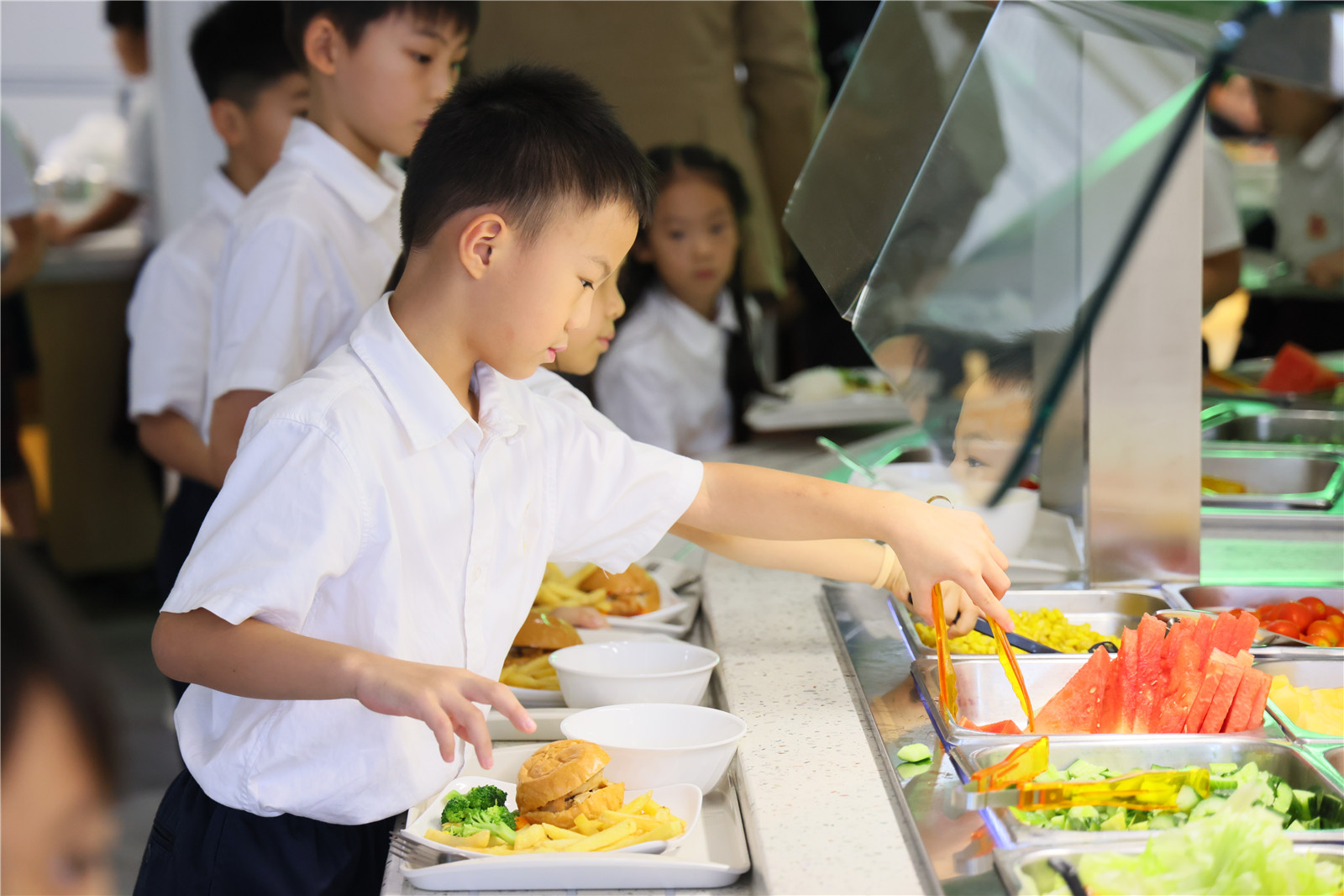 Renovated Junior School Cafeteria