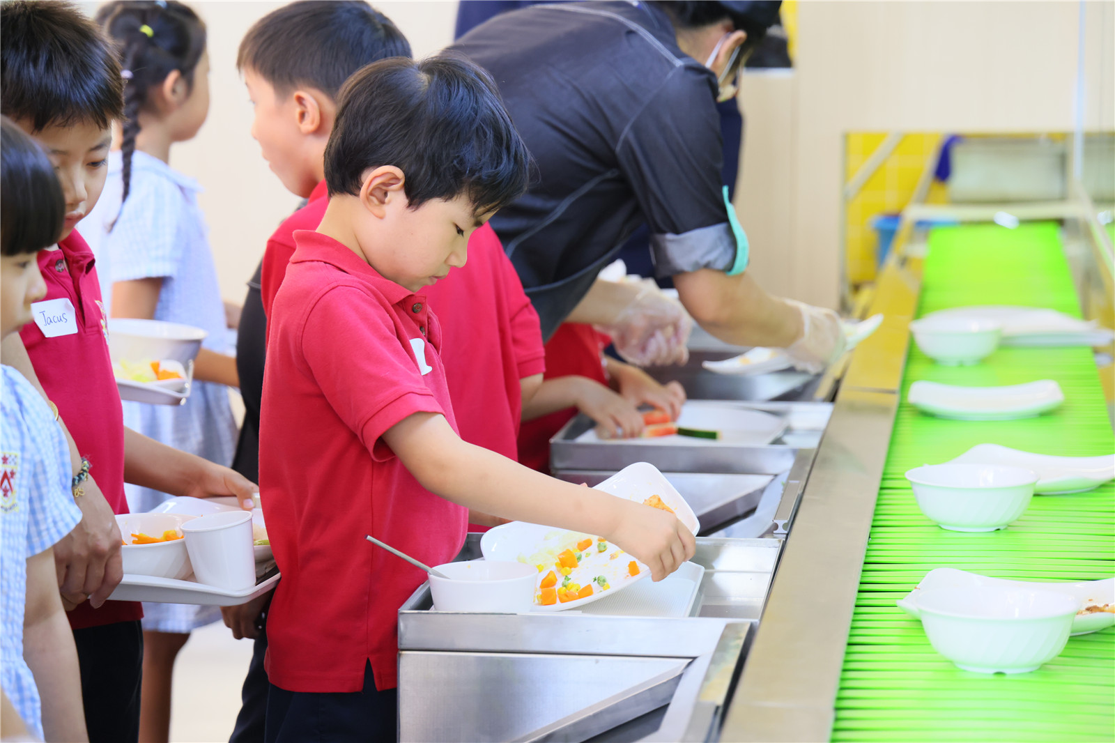 Renovated Junior School Cafeteria