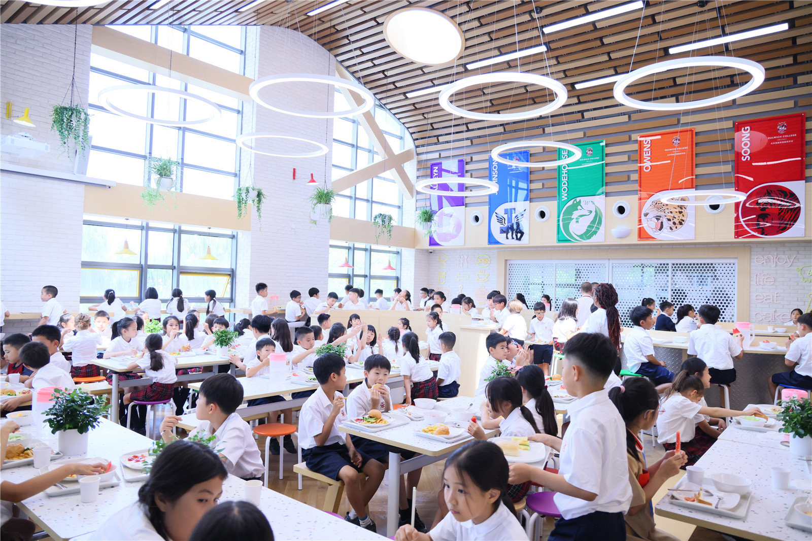 Renovated Junior School Cafeteria