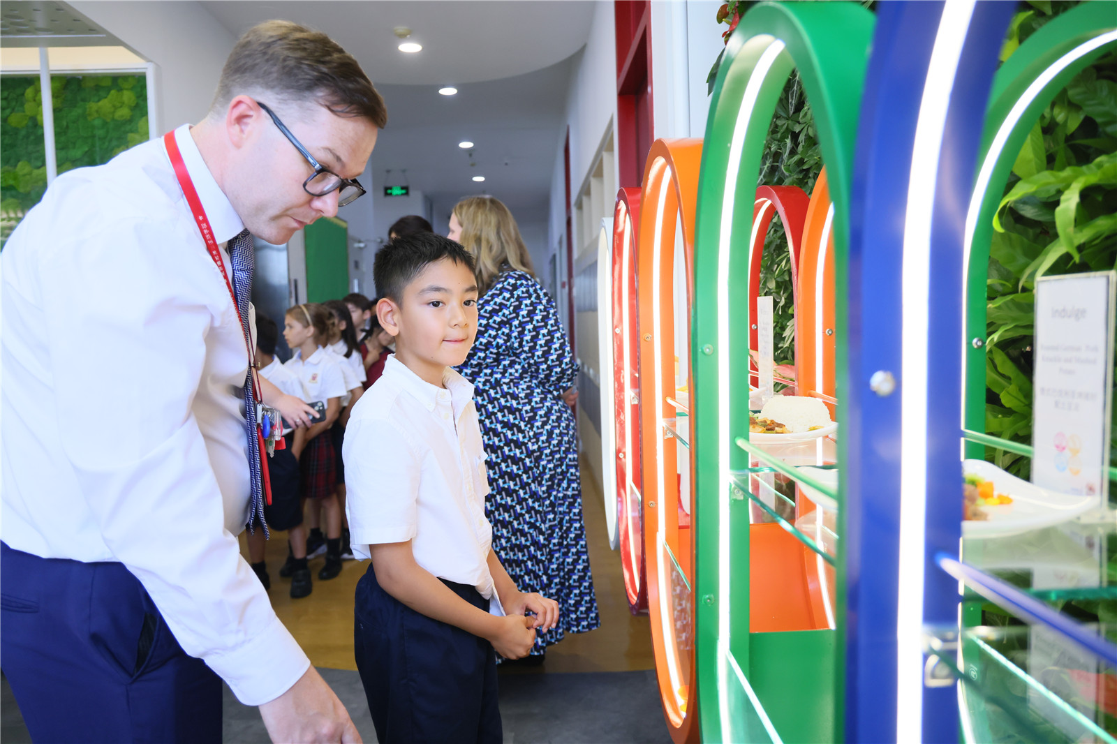 Renovated Junior School Cafeteria