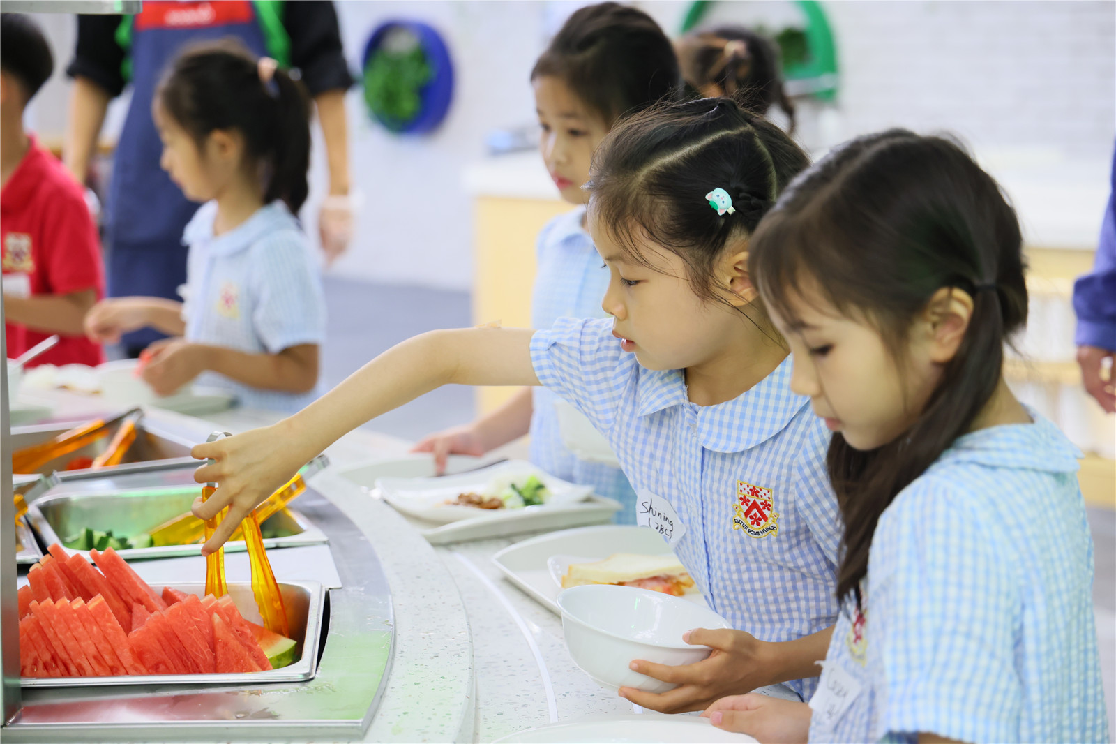 Renovated Junior School Cafeteria