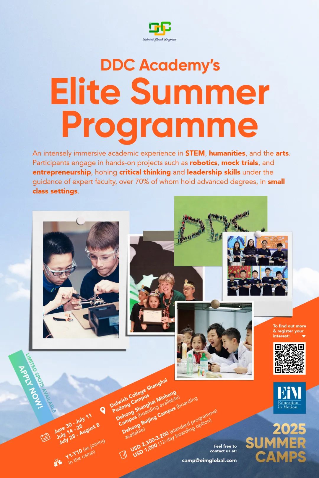 Elite Summer Programme