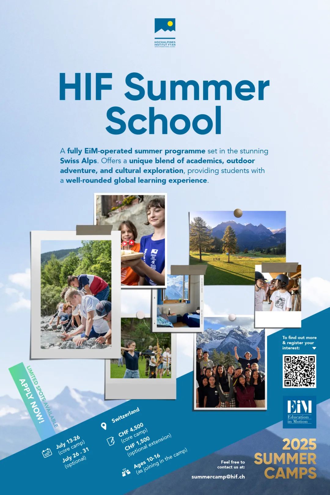 HIF Summer School