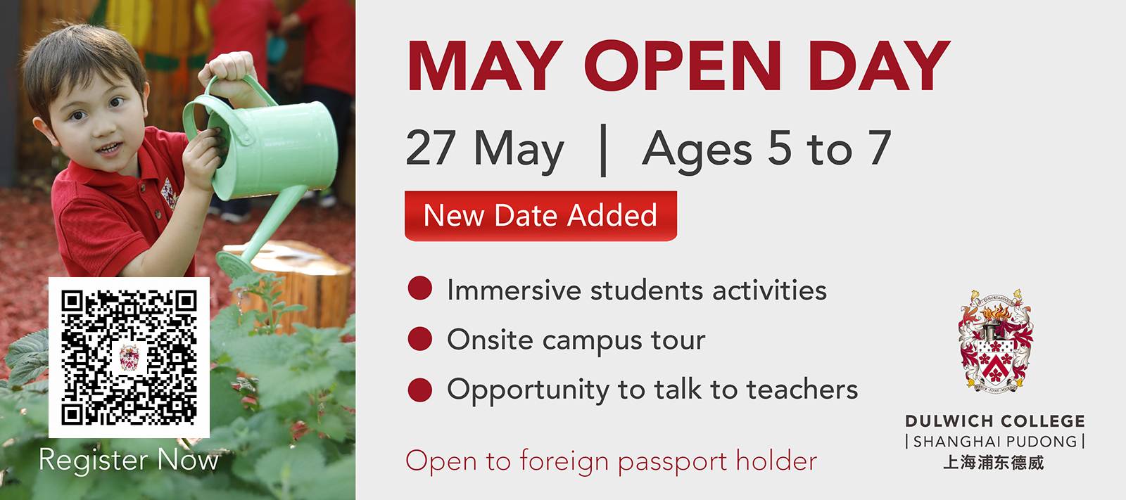 May Open Day