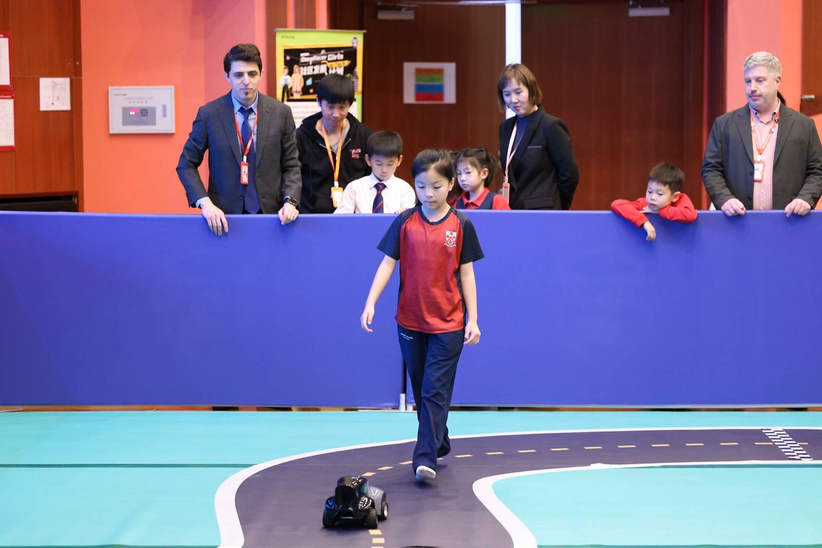 Students using technology in learning