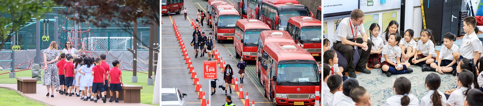 老师和学生在课堂及户外