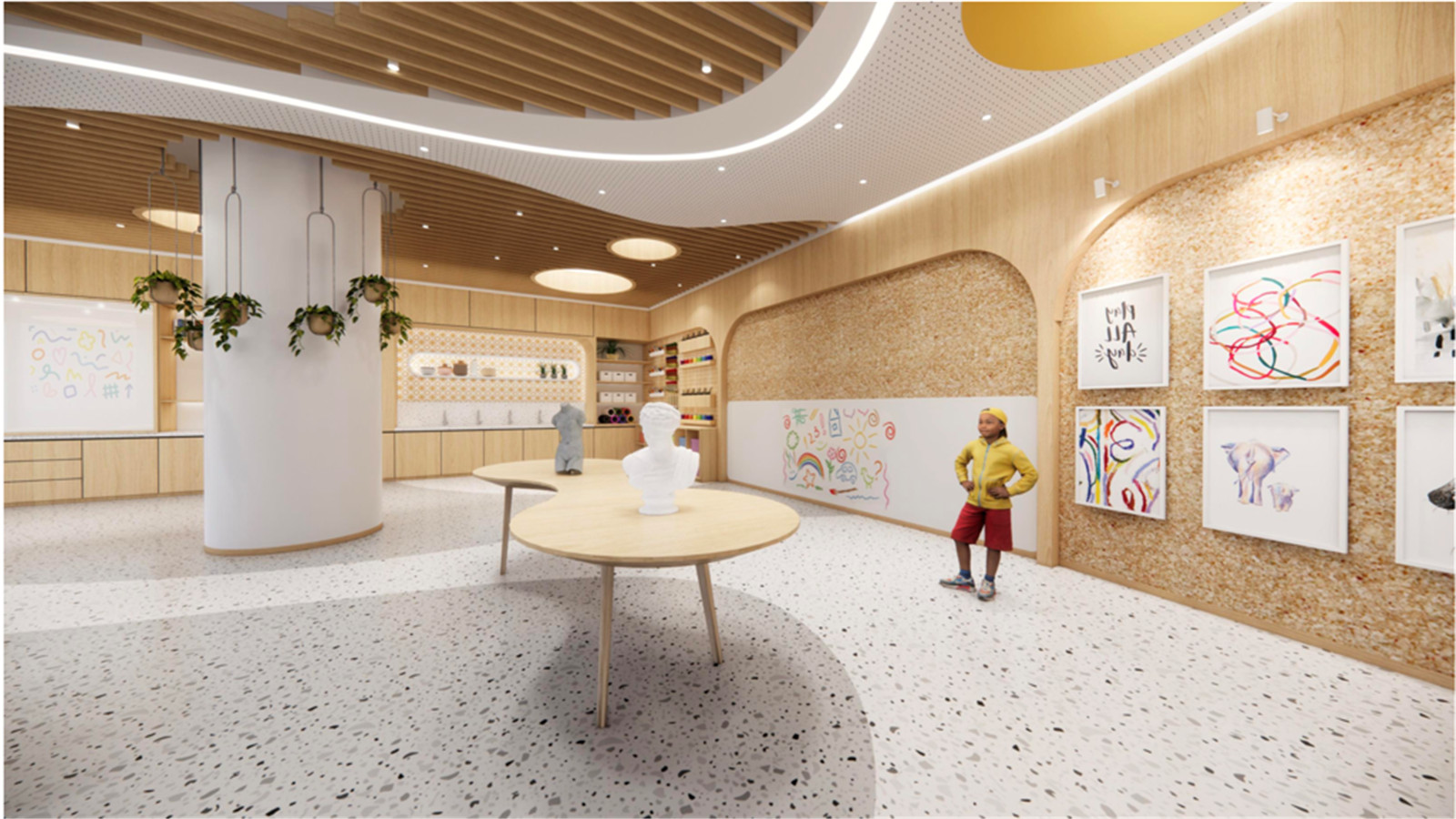 Renovated DUCKS Art Room