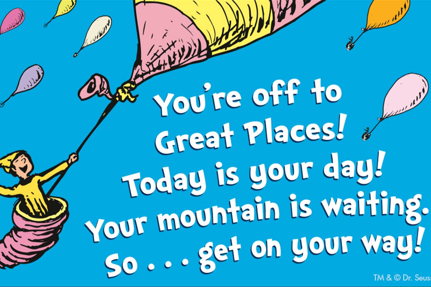 Poem from the great Dr Seuss