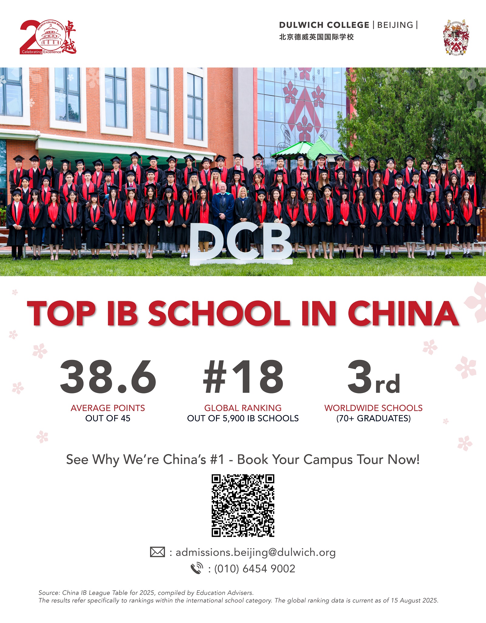 Top IB International School in China poster