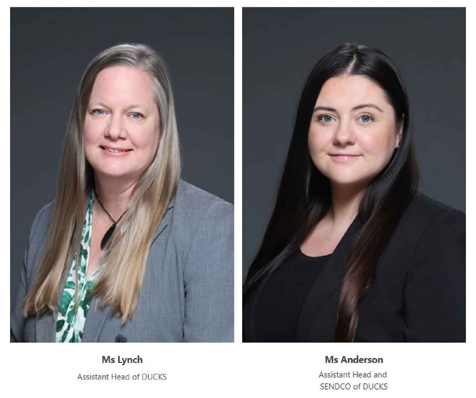 Ms Lynch and Ms Anderson