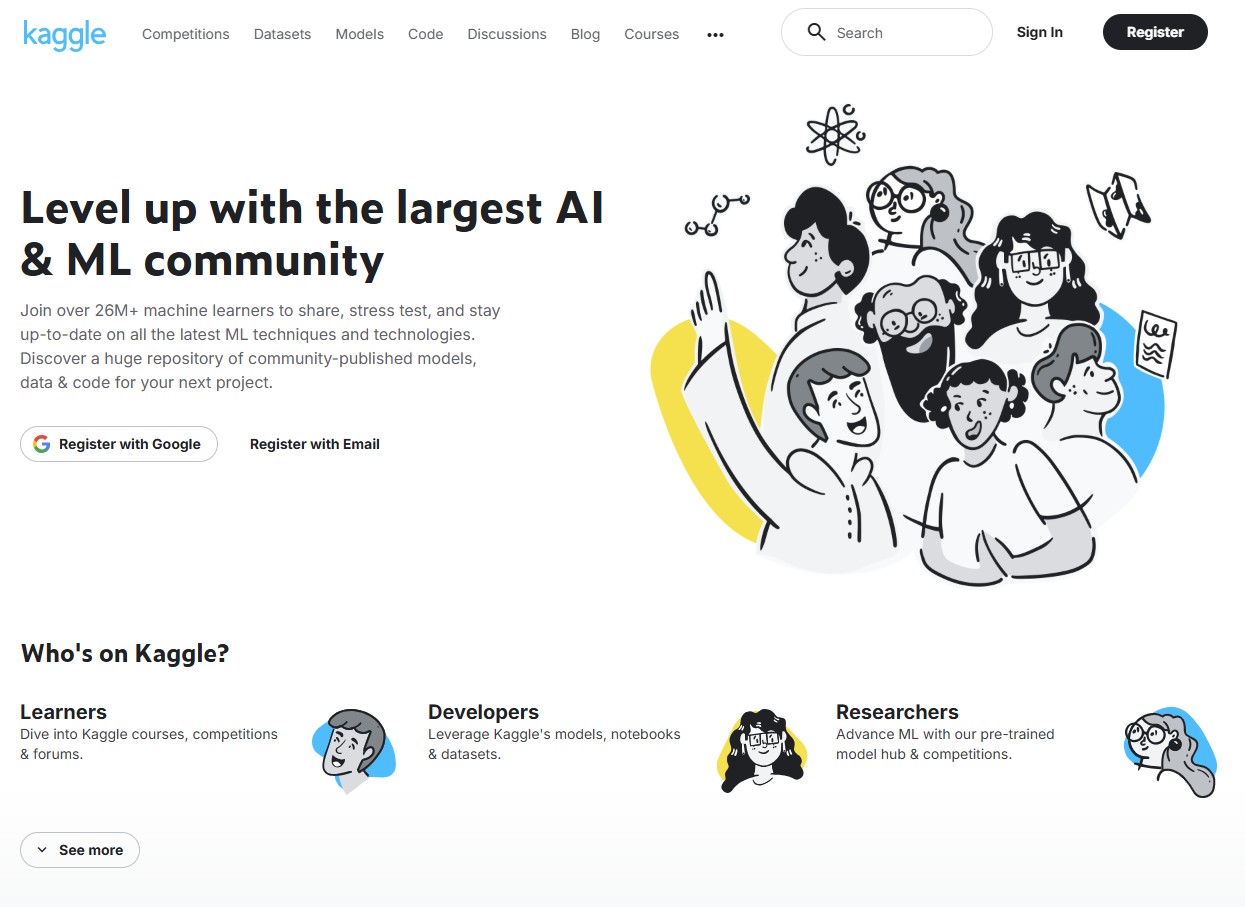 Kaggle AI platform