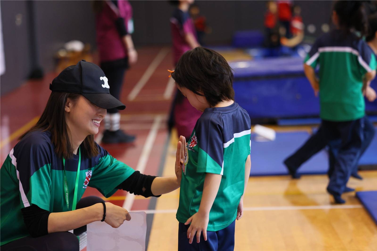 DUCKS parent and student on sports day