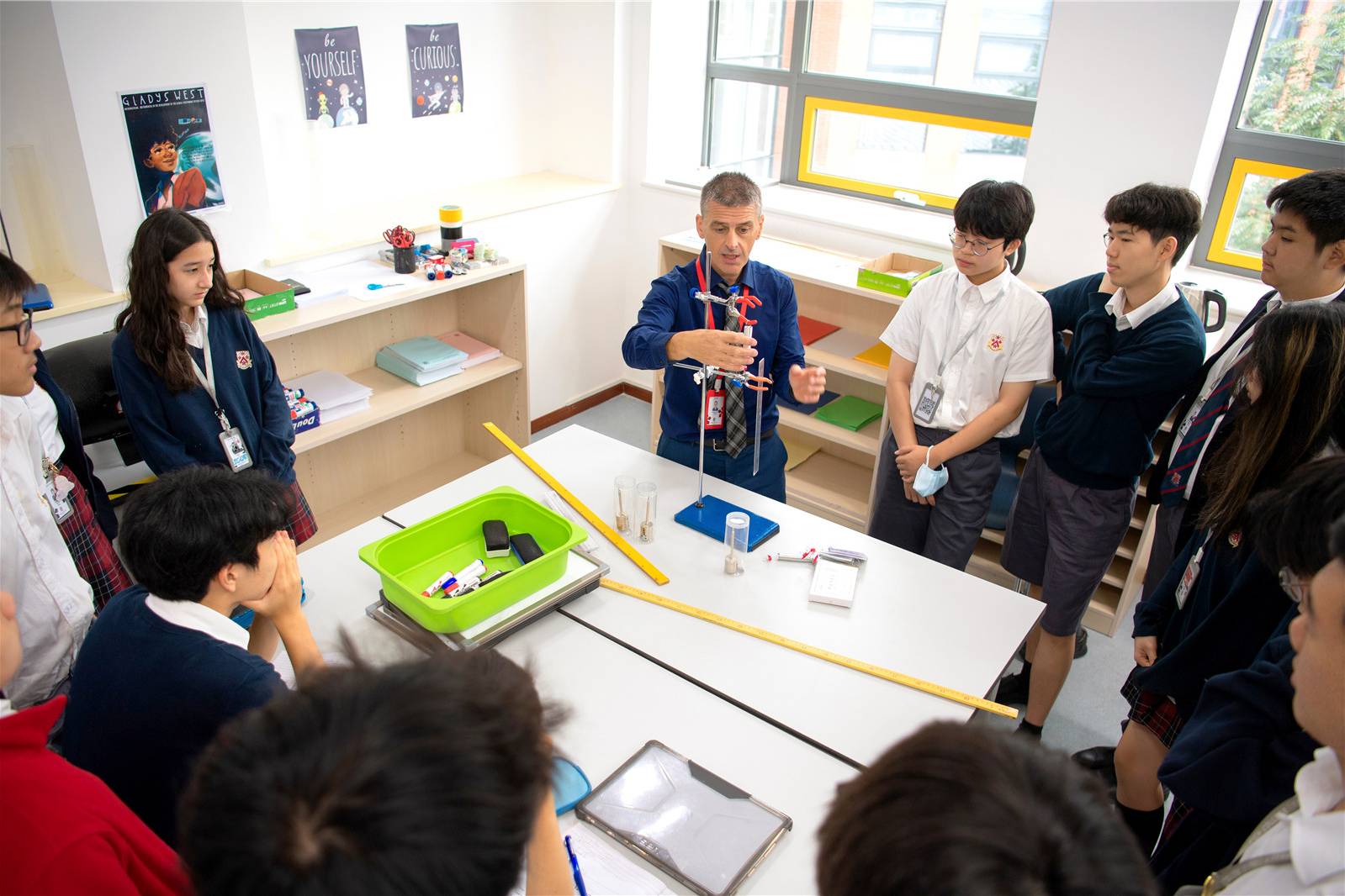 Senior School science class