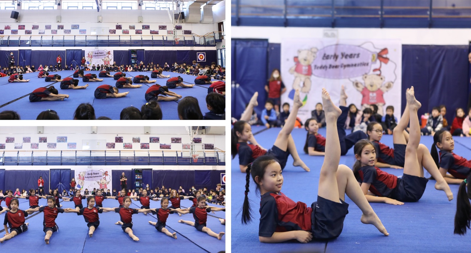 Junior School students - Teddy Bear Gym 2020