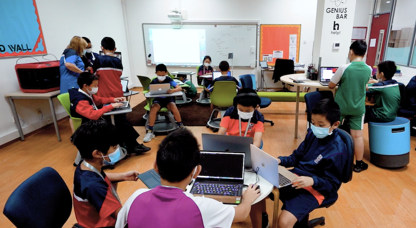 德威小学生三至六年级的同学们能够广泛地接触到各类课程,尽情探索和发挥各自的才能、兴趣点和潜力。
