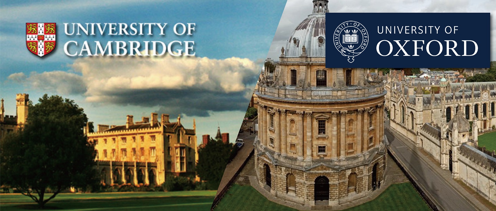University of Cambridge and Oxford