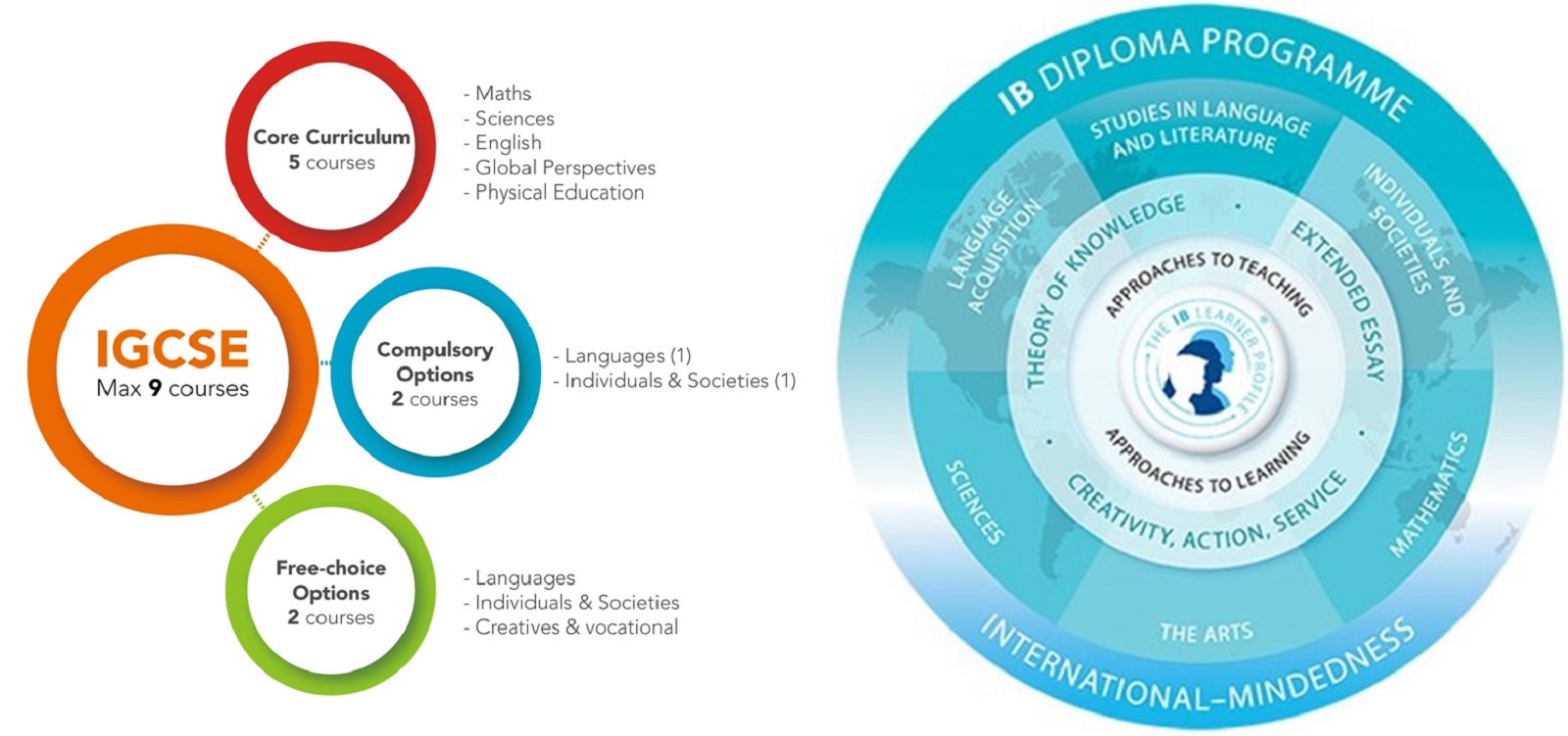 IGCSE and IB