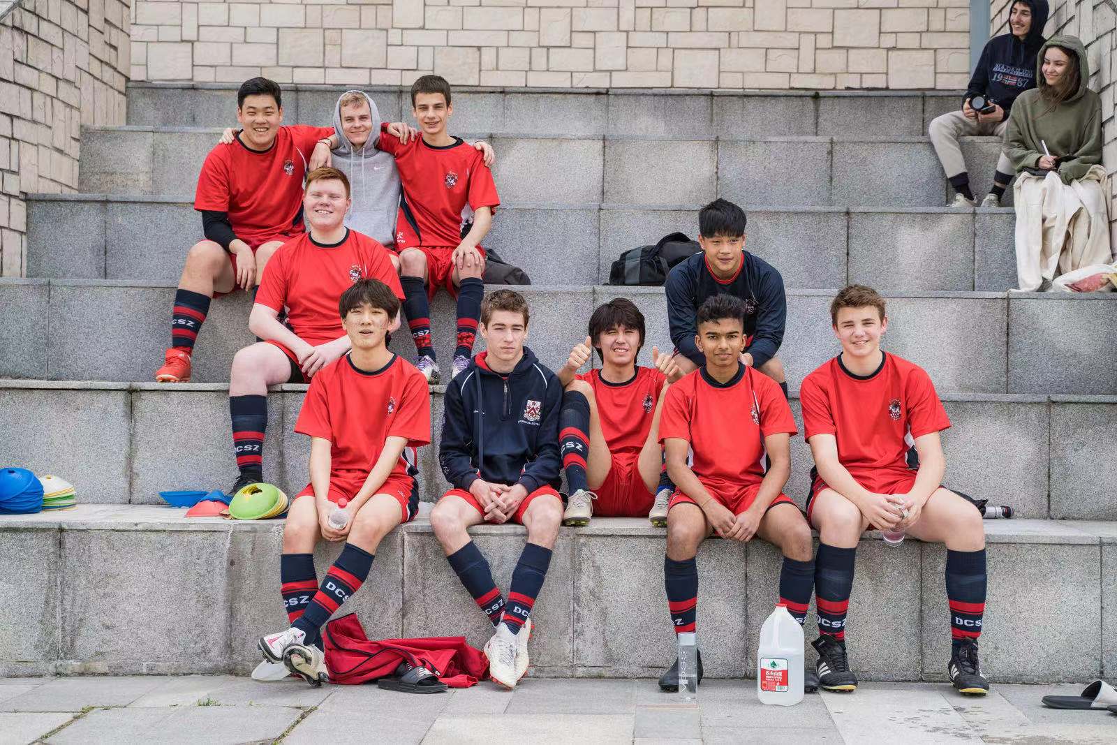 U19 boys football team