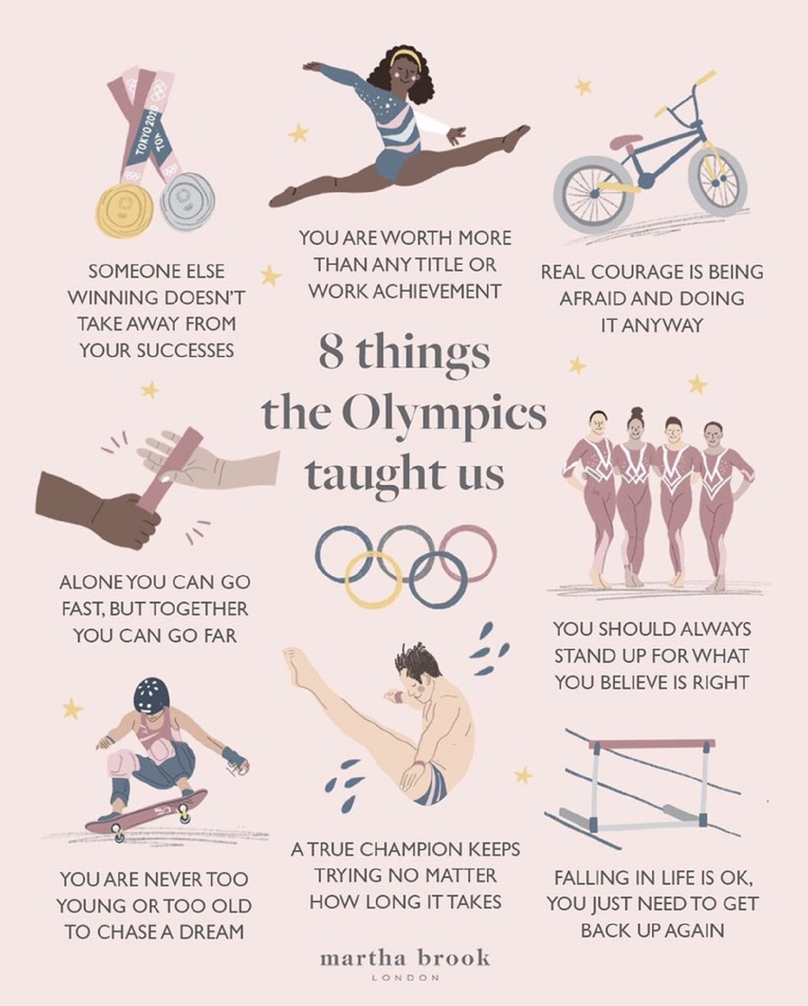 8 things the Olympics taught us