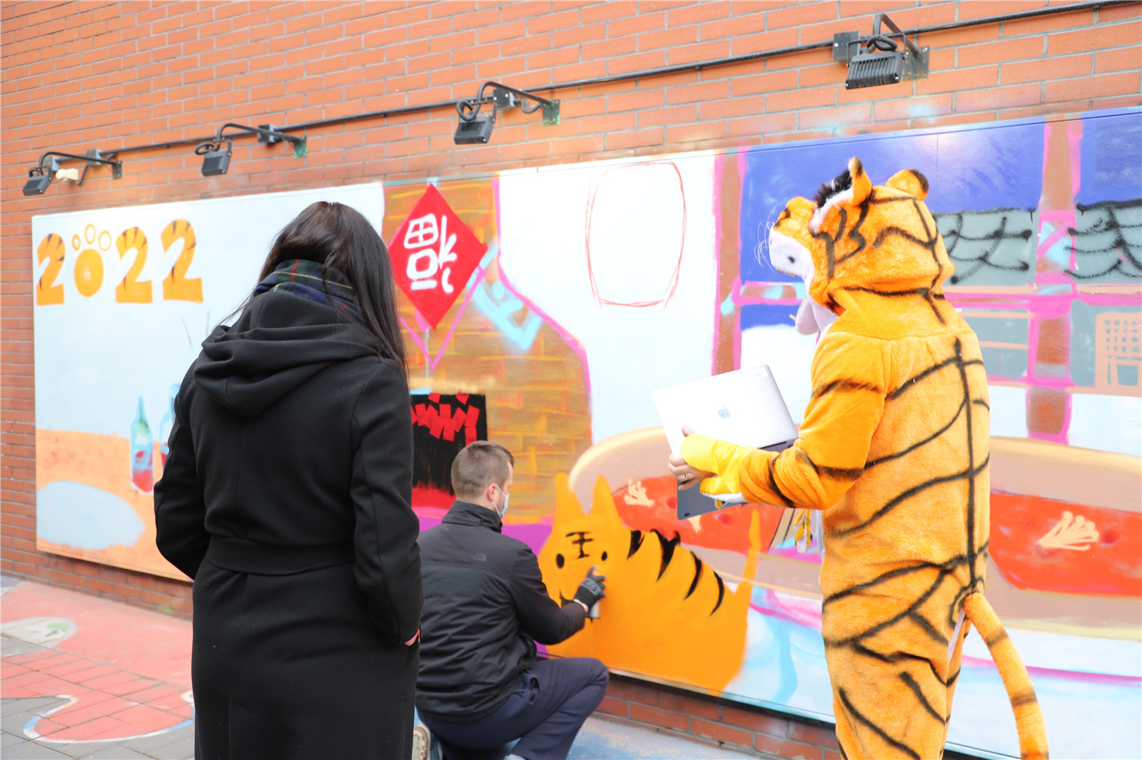 Chinese New Year decoration at DCB - international school in beijing