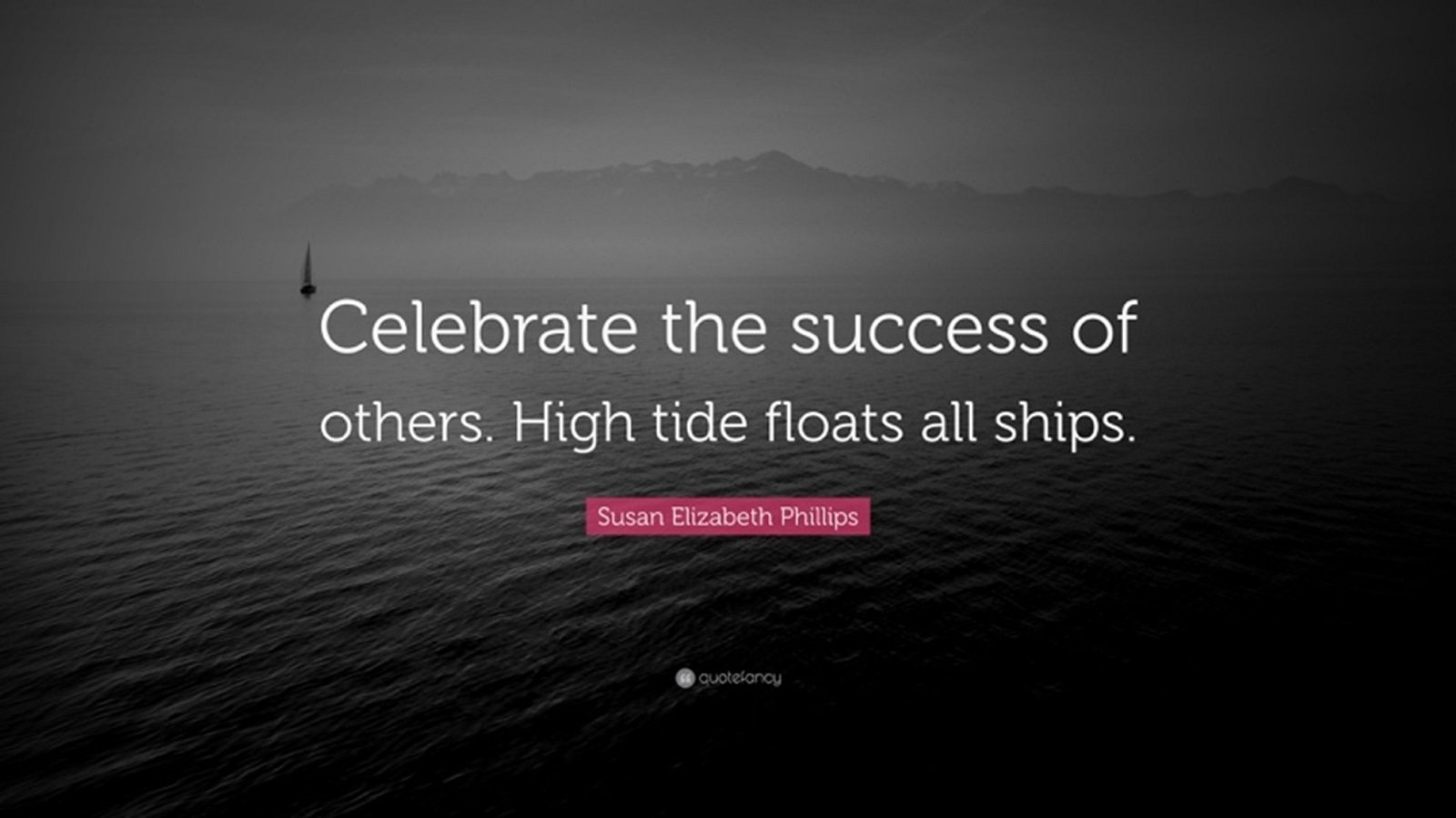 Celebrate other people's success