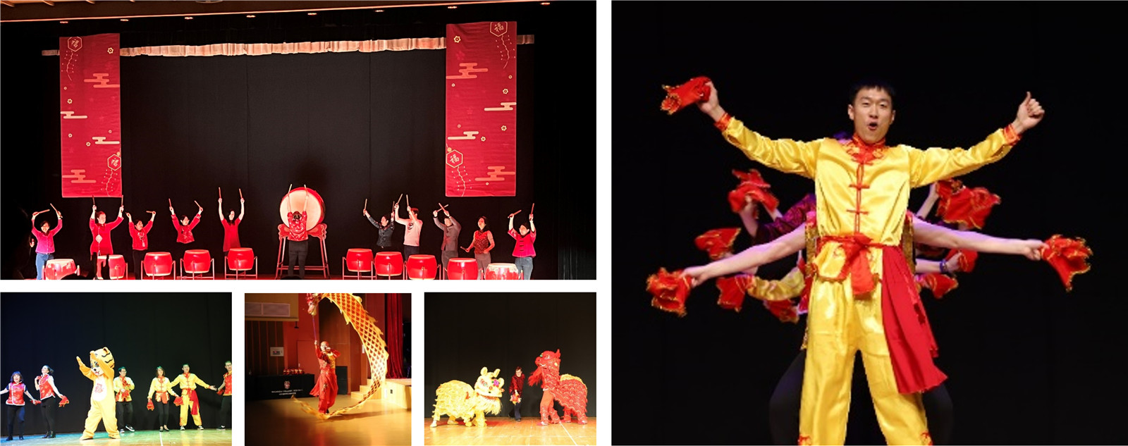 Staff Chinese New Year performances