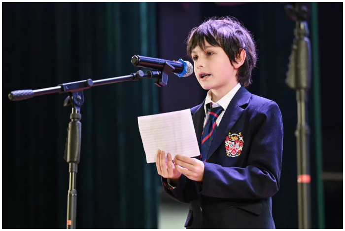 DCSPX Excels at English Speaking Board