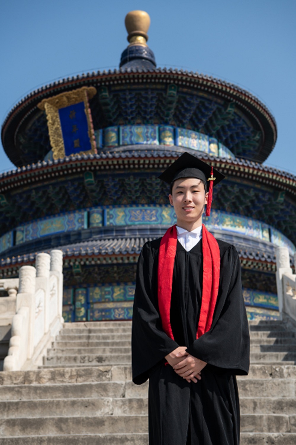 Jeffrey at Temple of Heaven
