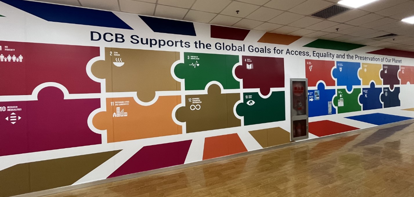 Global Goals wall