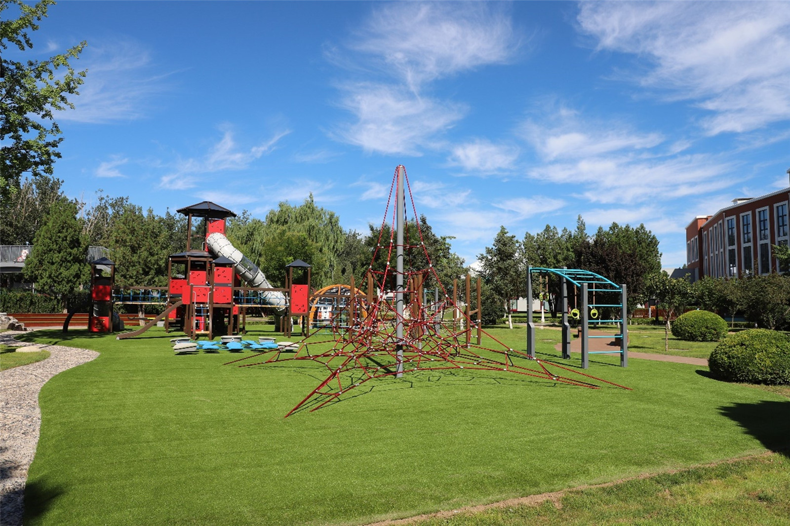 New Junior School playground at Dulwich College Beijing