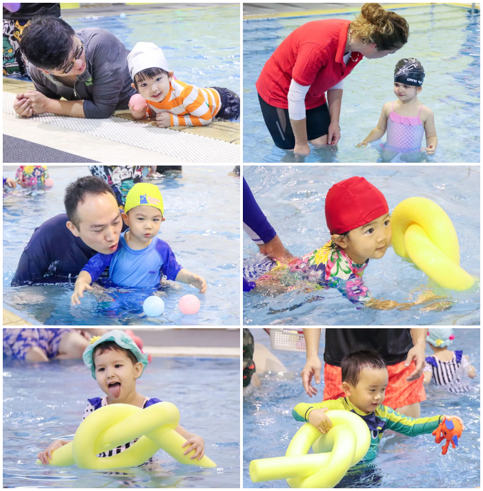 DCSPX Family Fun Swimming in Toddlers