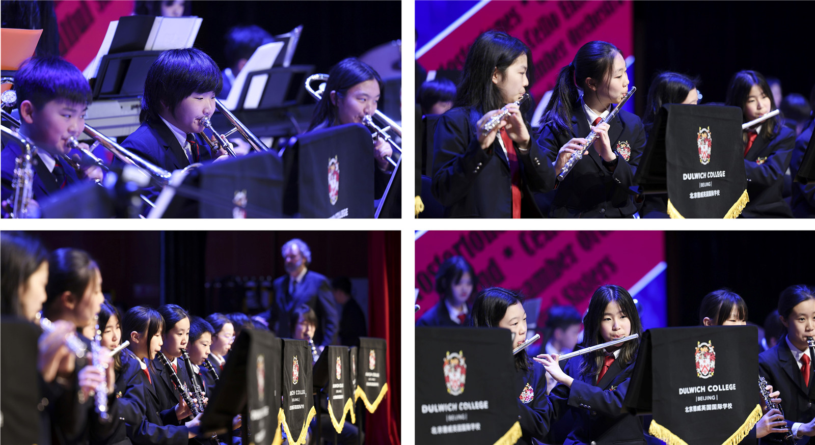 Senior School students performing music art