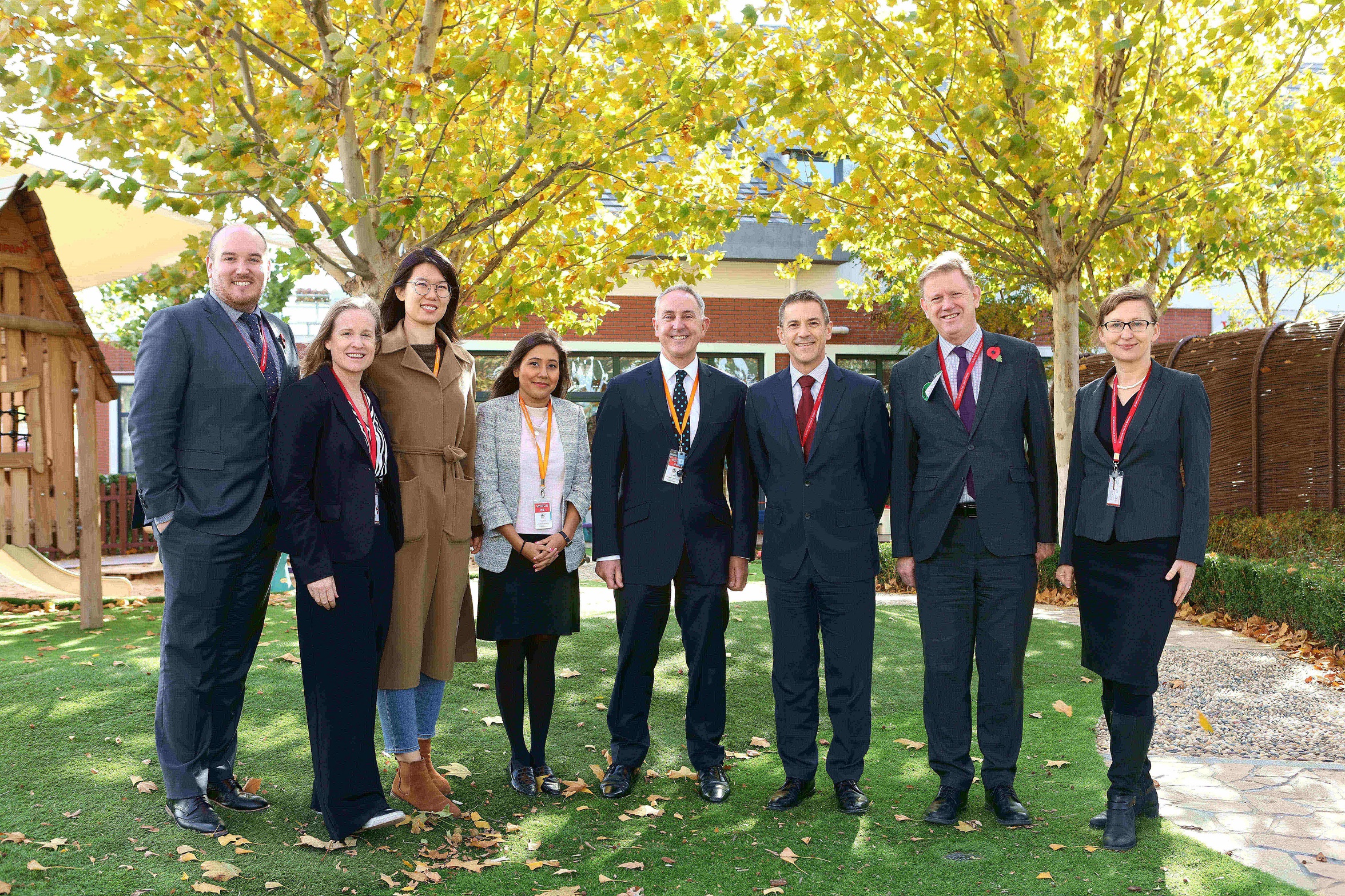 Andrew McCully Visits DCB - group photo