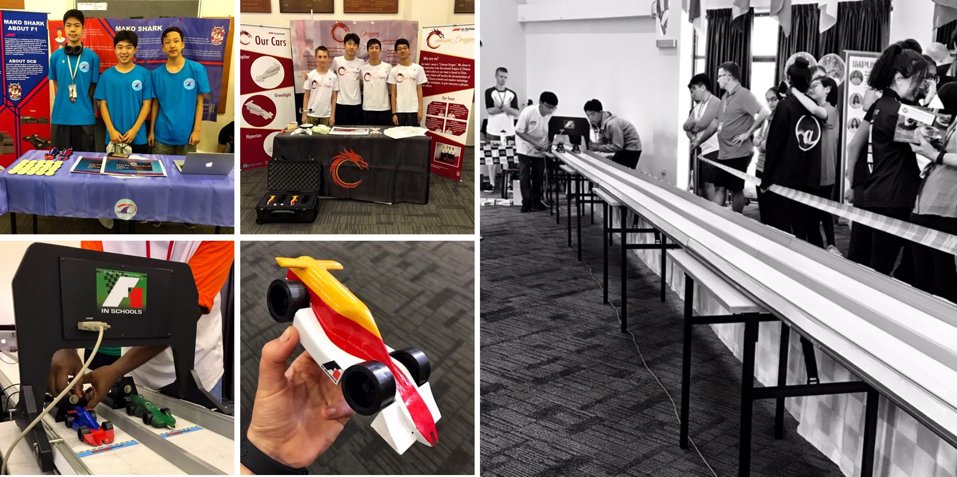 DCB STEM Students in South East Asia F1 in Schools