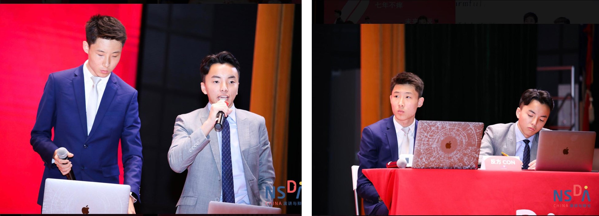 Guan Rong T and Jeffrey W at National Speech and Debate Association (NSDA) National Championships
