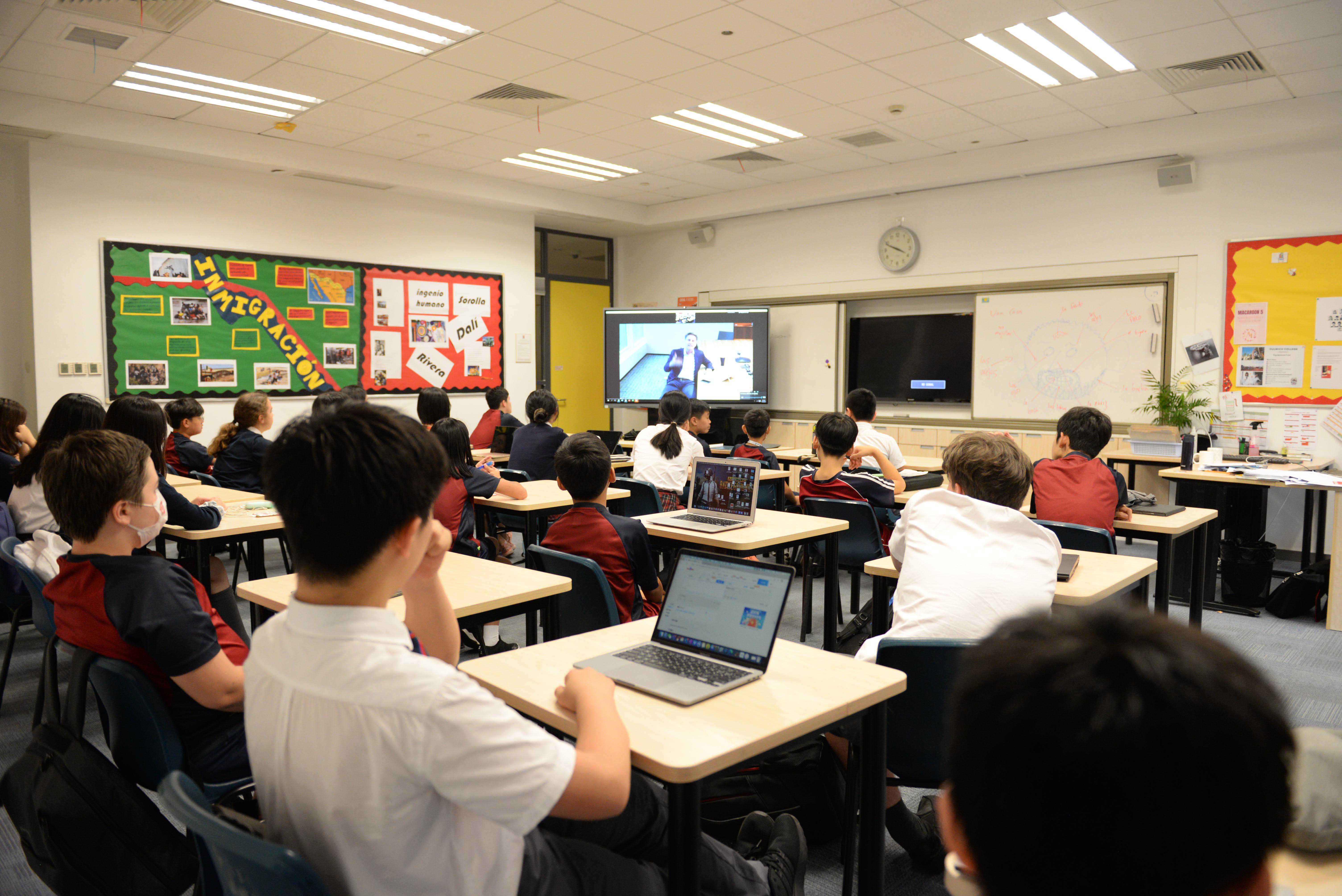 International school suzhou Group CEO Inspired Students at Law Society