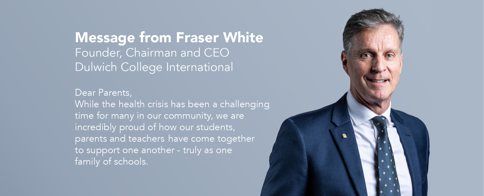 Message from Fraser White