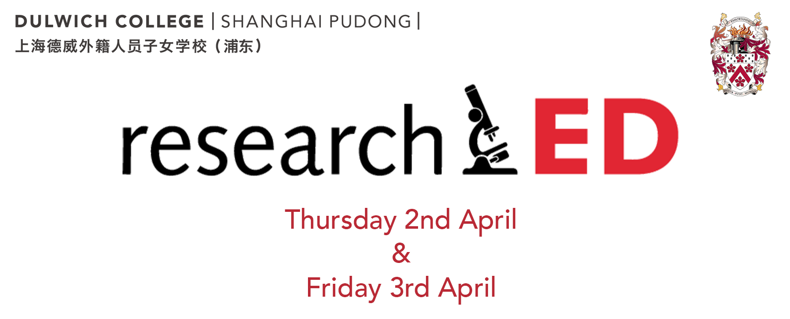 Researched Conference at Dulwich College Shanghai Pudong