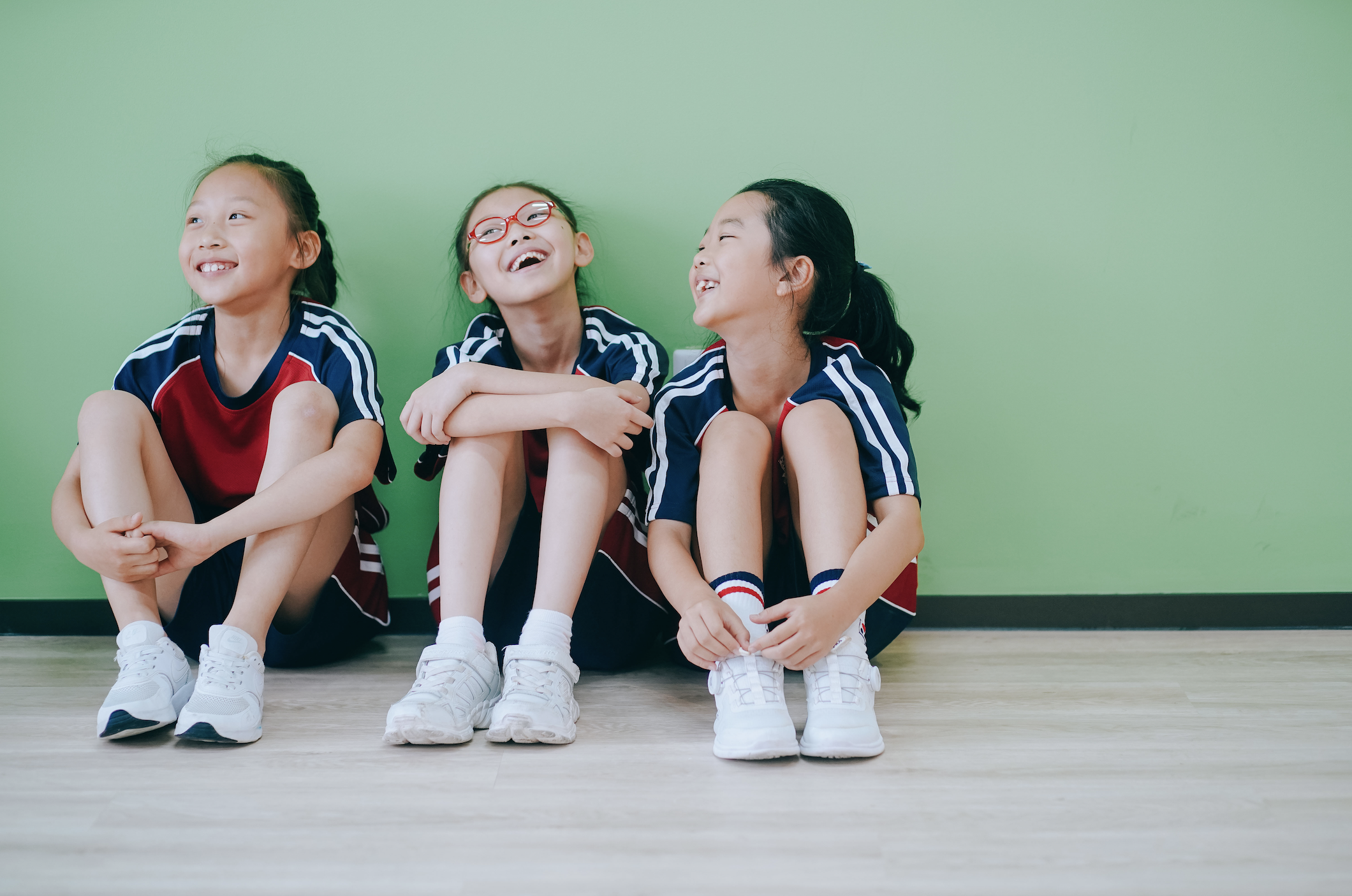 Dehong students happy on their first day of school