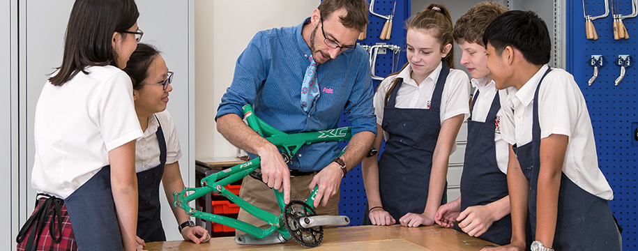 student agency bike fixing